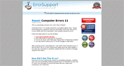 Desktop Screenshot of pcrepairpro11.com